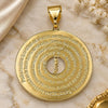 Oro Laminado Fancy Pendant, Gold Filled Style Polished, Golden Finish, 05.339.0001