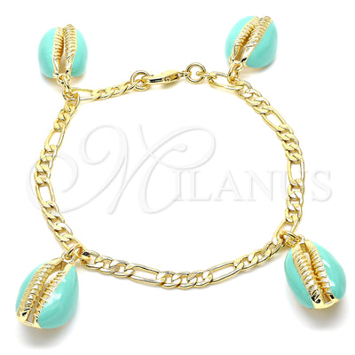 Gold Filled Gold-Filled Shell Bracelet 03.63.2093.08 for wholesale, main product view