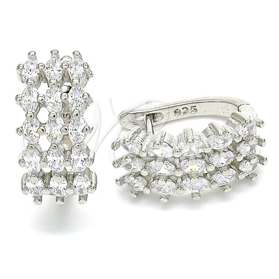 Sterling Silver Hoop Earrings 02.186.0178.15 for wholesale, main product view