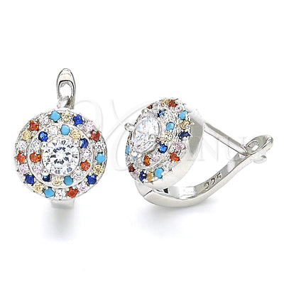 Sterling Silver Hoop Earrings 02.186.0183.12 for wholesale, main product view