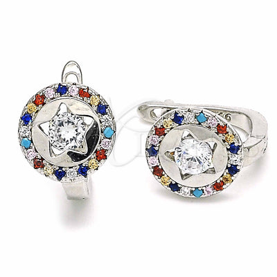 Sterling Silver Hoop Earrings 02.186.0193.12 for wholesale, main product view