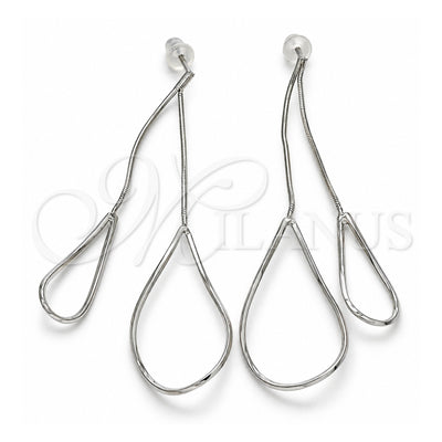 Sterling Silver Teardrop Earrings 02.285.0102 for wholesale, main product view