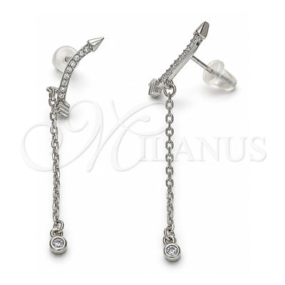 Sterling Silver Earrings 02.367.0015 for wholesale, main product view