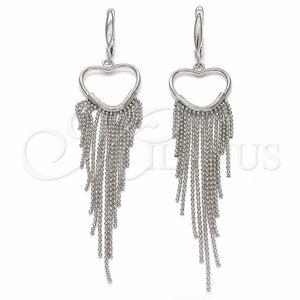 Sterling Silver Hoop Earrings — Huggie Hoop Heart Design Polished 02. — main product view — SKU 129547 | Plata 925 aretes de aro — Huggie Hoop corazón diseño pulido 02. — SKU 129547