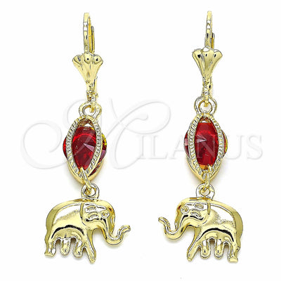 Aretes de Oro Laminado 02.351.0021.1 por Mayoreo, vista principal del producto