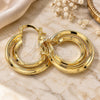Oro Laminado Small Hoop, Gold Filled Style Polished, Golden Finish, 02.170.0288.25