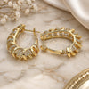 Oro Laminado Huggie Hoop, Gold Filled Style Polished, Golden Finish, 02.170.0290.25