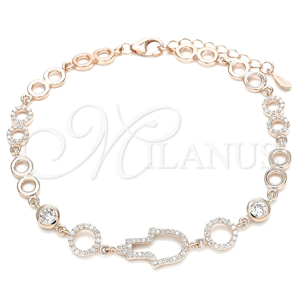 Sterling Silver Bracelet — Fancy Bracelet Judaica and Hand of God Design — main product view — SKU 129782 | Plata 925 brazalete — elegante Bracelet Judaica and Hand of God diseño — SKU 129782