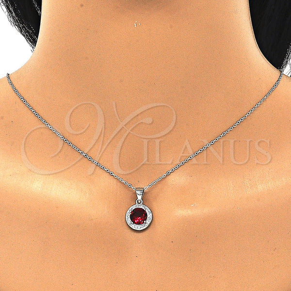 Sterling Silver Ring — Earring and Pendant Adult Set with White Micro — alternate product view — SKU 129860 | Plata 925 anillo — Earring and Pendant Adult Set with blanco Micro — SKU 129860