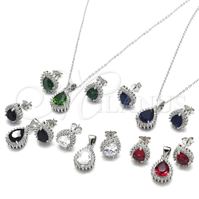 Sterling Silver Earring and Pendant Set 10.175.0079.2 for wholesale, main product view