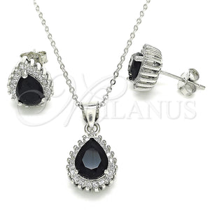 Sterling Silver Ring — Earring and Pendant Adult Set Teardrop Design with — main product view — SKU 129889 | Plata 925 anillo — Earring and Pendant Adult Set Teardrop diseño with — SKU 129889