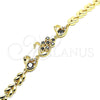 Dorado Oro Laminado Pulsera, vista 3 de la galería del producto por Mayoreo, vista adicional 3 del producto