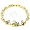 Dorado Oro Laminado Pulsera, vista principal del producto por Mayoreo, vista principal del producto