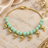 Oro Laminado Charm Bracelet, Gold Filled Style Dolphin Design, Polished, Golden Finish, 03.63.2096.07 (01 MM Thickness, 7 Inches Length)