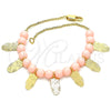 Oro Laminado Fancy Bracelet, Gold Filled Style Owl Design, Polished, Golden Finish, 03.63.2099.07 (01 MM Thickness, 7 Inches Length)