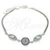 Plateada Plata Esterlina Pulsera, vista principal del producto de Plata 925 por Mayoreo, vista principal del producto