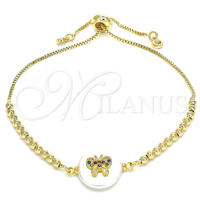 Gold-Filled Butterfly Bracelet 03.63.2111.10 — main product image — SKU 130126 | Pulsera de Oro Laminado 03.63.2111.10 — imagen principal del producto — SKU 130126