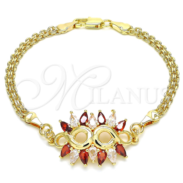 Dorado Oro Laminado Pulsera, vista principal del producto por Mayoreo, vista principal del producto