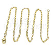 Oro Laminado Basic Necklace, Gold Filled Style Polished, Golden Finish, 04.213.0029.16 (0.60 Gauge, 02 MM Thickness, 16 Inches Length)