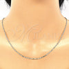 Oro Laminado Basic Necklace, Gold Filled Style Polished, Golden Finish, 04.213.0051.22 (02 MM Thickness, 22 Inches Length)