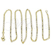 Oro Laminado Basic Necklace, Gold Filled Style Polished, Golden Finish, 04.213.0032.22 (02 MM Thickness, 22 Inches Length)