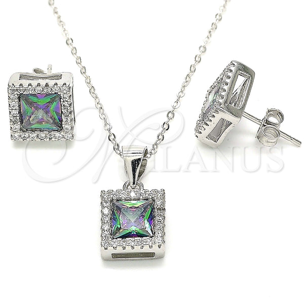 Sterling Silver Ring — Earring and Pendant Adult Set with Vitrail Medium — main product view — SKU 130367 | Plata 925 anillo — Earring and Pendant Adult Set with Vitrail Medium — SKU 130367