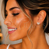 Plateada Plata Esterlina Aretes, vista 2 de la galería del producto de Plata 925 por Mayoreo, vista adicional 2 del producto