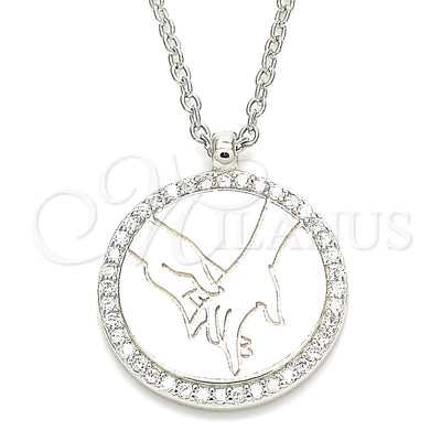 Sterling Silver Necklace 04.336.0209.16 for wholesale, main product view