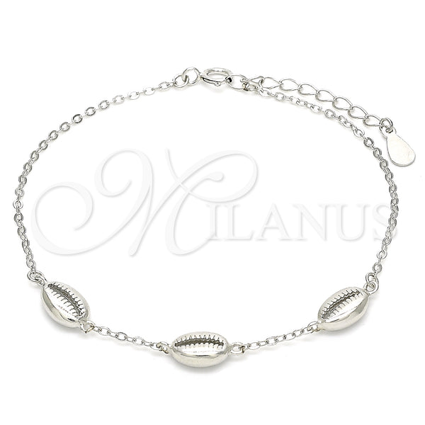 Sterling Silver Bracelet — Fancy Bracelet Polished 03. 01 MM Thickness 7 — main product view — SKU 131025 | Plata 925 brazalete — elegante Bracelet pulido 03. 01 MM Thickness 7 — SKU 131025