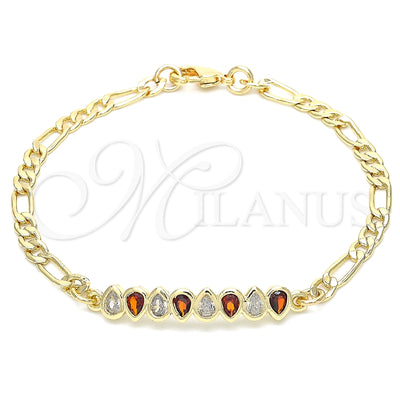 Dorado Oro Laminado Pulsera, vista principal del producto por Mayoreo, vista principal del producto