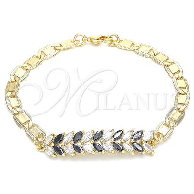 Dorado Oro Laminado Pulsera, vista principal del producto por Mayoreo, vista principal del producto