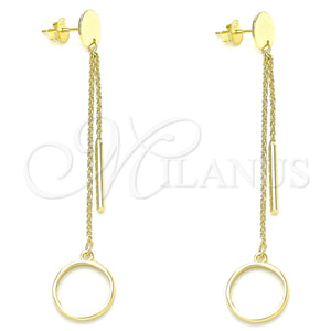 Sterling Silver Ring — Long Earring Polished 02. — main product view — SKU 131053 | Plata 925 anillo — Long Earring pulido 02. — SKU 131053