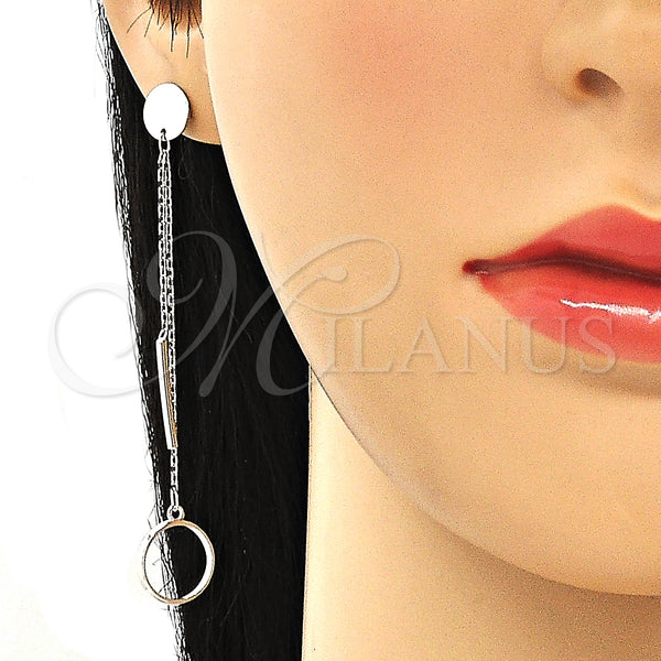 Sterling Silver Ring — Long Earring Polished 02. — alternate product view — SKU 131054 | Plata 925 anillo — Long Earring pulido 02. — SKU 131054