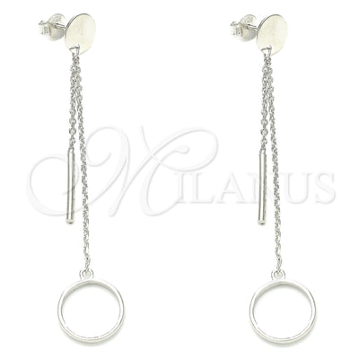 Sterling Silver Earrings 02.186.0195 for wholesale, main product view