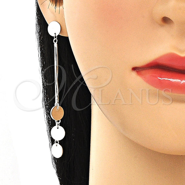 Sterling Silver Ring — Long Earring Polished 02. — alternate product view — SKU 131055 | Plata 925 anillo — Long Earring pulido 02. — SKU 131055