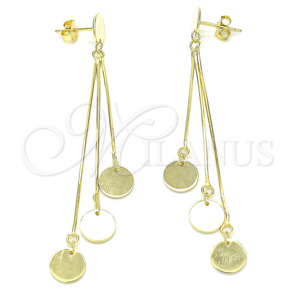 Sterling Silver Ring — Long Earring Polished 02. — main product view — SKU 131056 | Plata 925 anillo — Long Earring pulido 02. — SKU 131056