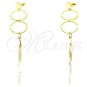 Sterling Silver Ring — Long Earring Polished 02. — main product view — SKU 131066 | Plata 925 anillo — Long Earring pulido 02. — SKU 131066