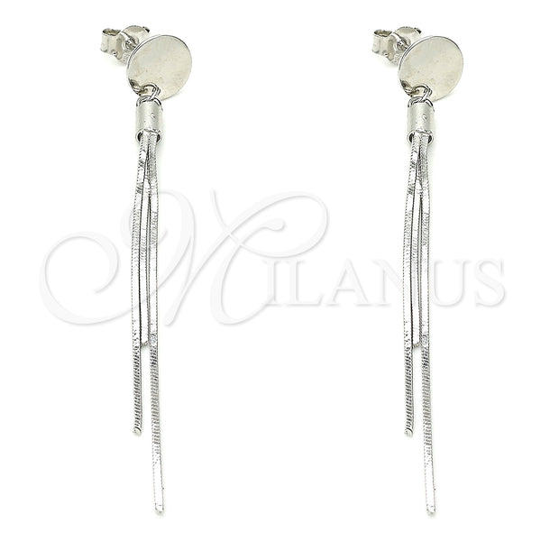Sterling Silver Ring — Long Earring Polished 02. — main product view — SKU 131073 | Plata 925 anillo — Long Earring pulido 02. — SKU 131073