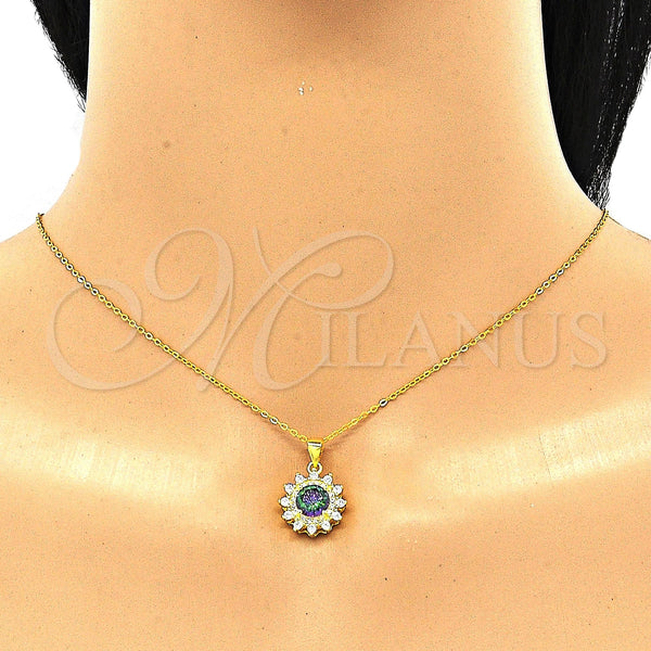 Sterling Silver Ring — Earring and Pendant Adult Set with Vitrail Medium — alternate product view — SKU 131078 | Plata 925 anillo — Earring and Pendant Adult Set with Vitrail Medium — SKU 131078