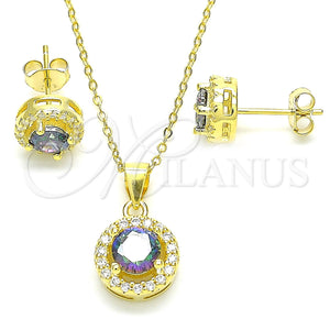 Sterling Silver Ring — Earring and Pendant Adult Set with Vitrail Medium — main product view — SKU 131080 | Plata 925 anillo — Earring and Pendant Adult Set with Vitrail Medium — SKU 131080