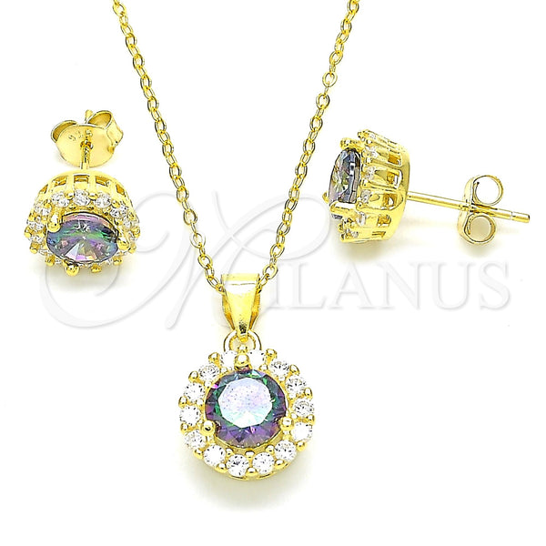 Sterling Silver Ring — Earring and Pendant Adult Set with Vitrail Medium — main product view — SKU 131082 | Plata 925 anillo — Earring and Pendant Adult Set with Vitrail Medium — SKU 131082