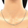 Oro Laminado Basic Necklace, Gold Filled Style Polished, Golden Finish, 04.213.0050.22 (02 MM Thickness, 22 Inches Length)