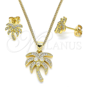 Gold Filled Ring — Earring and Pendant Adult Set Tree Design with — main product view — SKU 131217 | Oro Laminado anillo — Earring and Pendant Adult Set Tree diseño with — SKU 131217