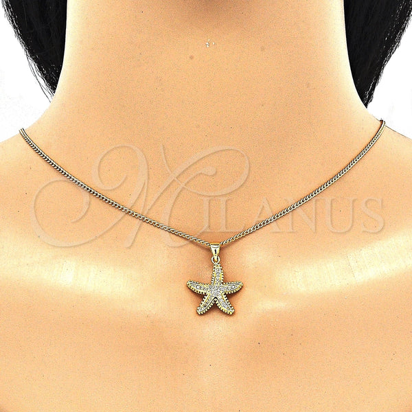 Gold Filled Ring — Earring and Pendant Adult Set Star Design with — alternate product view — SKU 131225 | Oro Laminado anillo — Earring and Pendant Adult Set estrella diseño with — SKU 131225