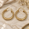 Oro Laminado Medium Hoop, Gold Filled Style Polished, Golden Finish, 02.170.0300.30