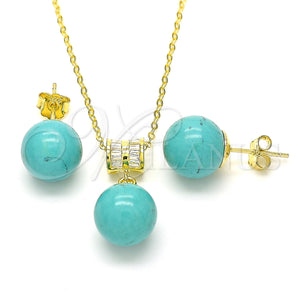Sterling Silver Ring — Earring and Pendant Adult Set Ball Design with — main product view — SKU 131504 | Plata 925 anillo — Earring and Pendant Adult Set Ball diseño with — SKU 131504