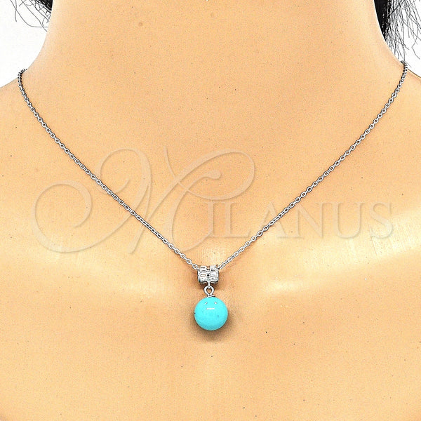 Sterling Silver Ring — Earring and Pendant Adult Set Ball Design with — alternate product view — SKU 131505 | Plata 925 anillo — Earring and Pendant Adult Set Ball diseño with — SKU 131505