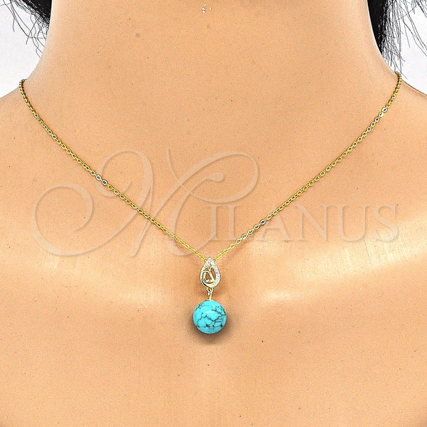 Sterling Silver Ring — Earring and Pendant Adult Set Teardrop and Ball — alternate product view — SKU 131506 | Plata 925 anillo — Earring and Pendant Adult Set Teardrop and Ball — SKU 131506