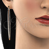 Oro Laminado Extra Large Hoop, Gold Filled Style Diamond Cutting Finish, Golden Finish, 02.168.0036.70