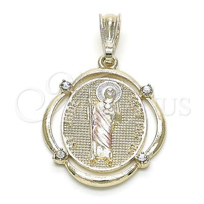 Gold Filled Gold-Filled San Judas Pendant 05.351.0073 for wholesale, main product view